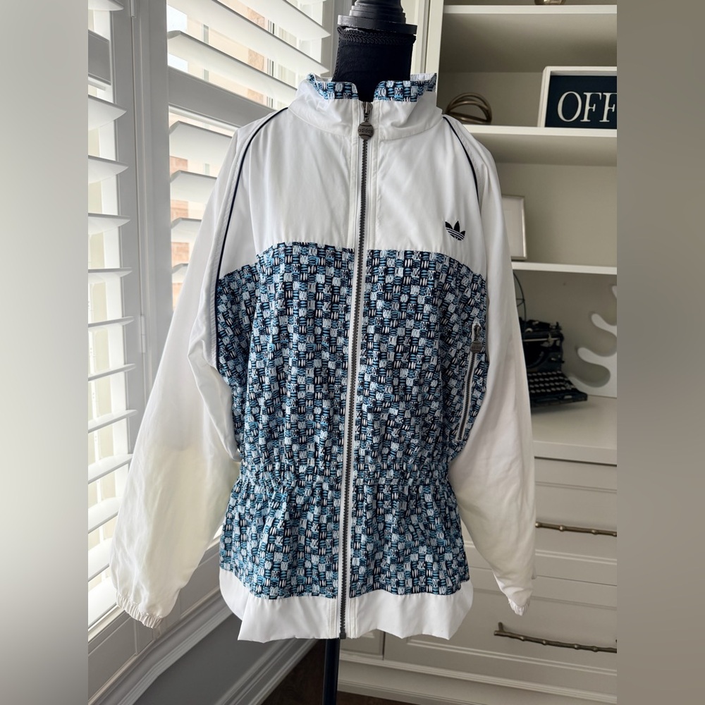 Vintage Y2K 90’S ADIDAS Dead stock Malay Warm Up Jacket Women’s Size Medium NEW